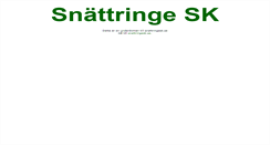 Desktop Screenshot of data.snattringesk.se